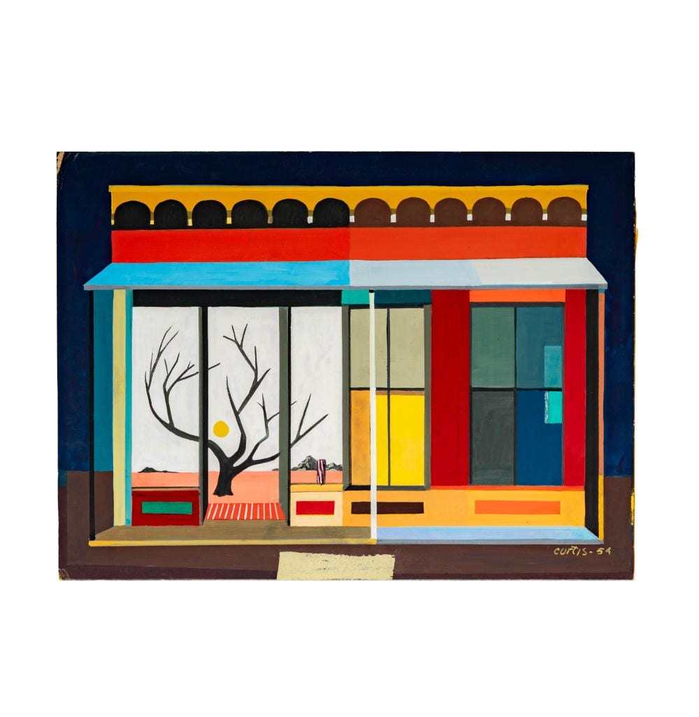 philip campbell curtis 1907 2000 desert storefront · Abell Auction · 2026-04-21 Philip Campbell Curtis comparable auction result: philip campbell curtis 1907 2000 desert storefront