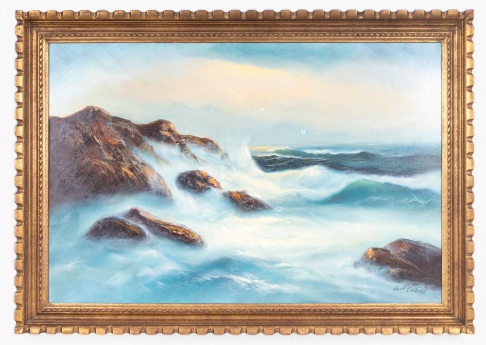 Earl Collins comparable auction result: earl collins ct ny 1925 92 o c seascape