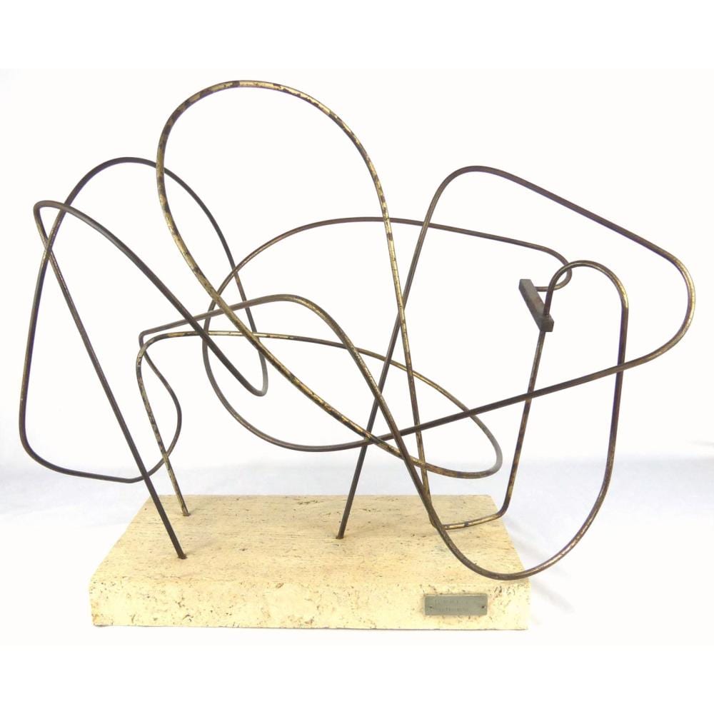 Ennio Iommi comparable auction result: enio iommi continuidad iron sculpture