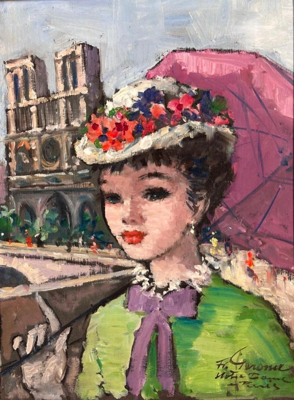 Francois Gerome comparable auction result: francois gerome french b 1895