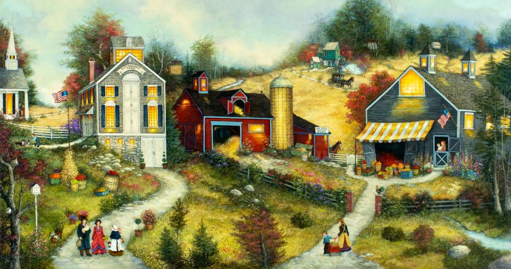 Linda Nelson Stocks (CT,1938-2011) oil painting sold by Broward Auction Gallery LLC, lot 8 — auction record photograph