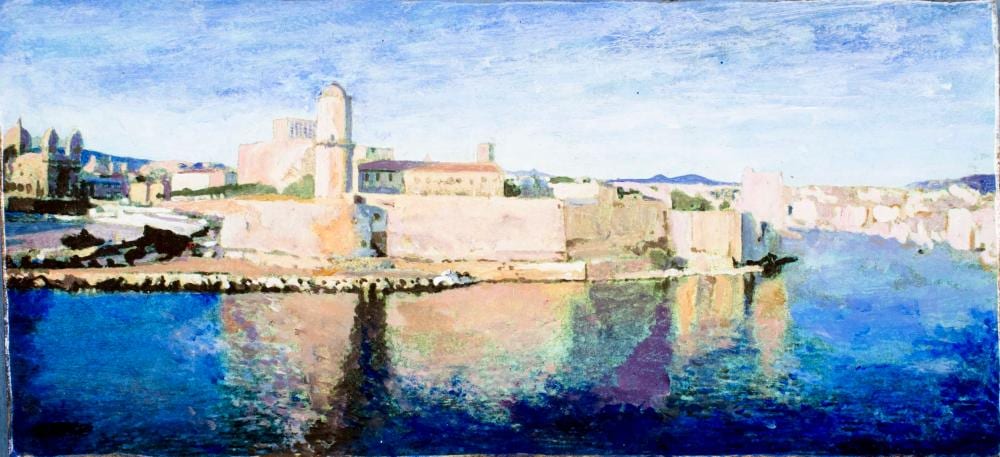 serge gomez french 1941 oil painting · Broward Auction Gallery LLC · 2026-06-28 Serge Gomez comparable auction result: serge gomez french 1941 oil painting
