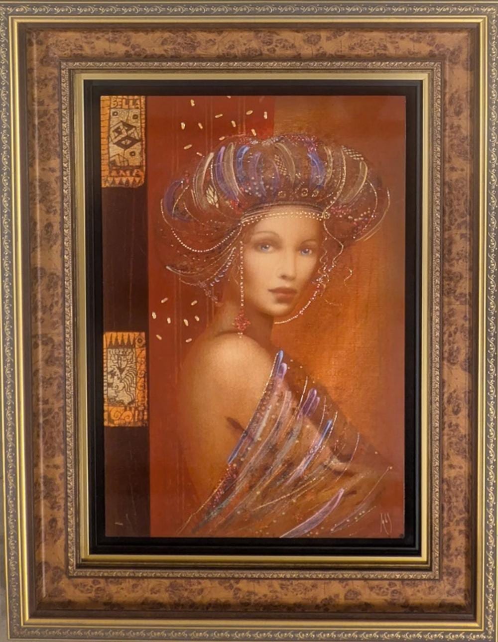 csaba markus bella ina signed · Four Seasons Auction Gallery · 2026-04-26 Csaba Markus comparable auction result: csaba markus bella ina signed