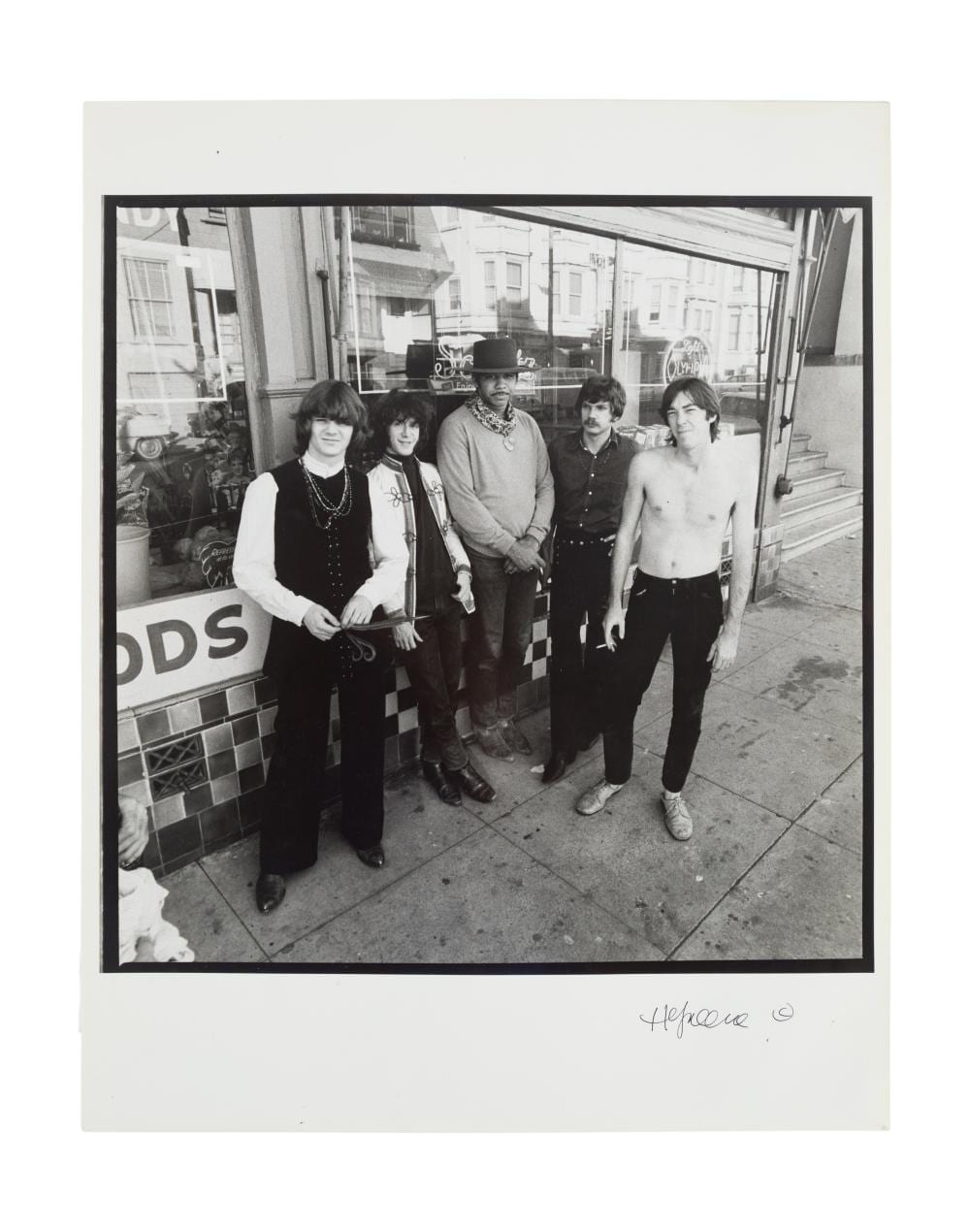herb greene signed photo of steve miller band · Julien's Auctions · 2026-04-22 Herb Greene comparable auction result: herb greene signed photo of steve miller band