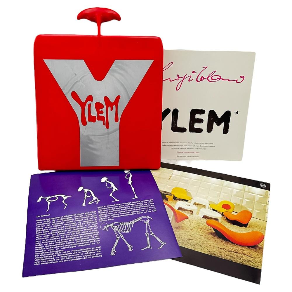 Luigi Colani comparable auction result: luigi colani ylem portfolio bertelsmann 1971