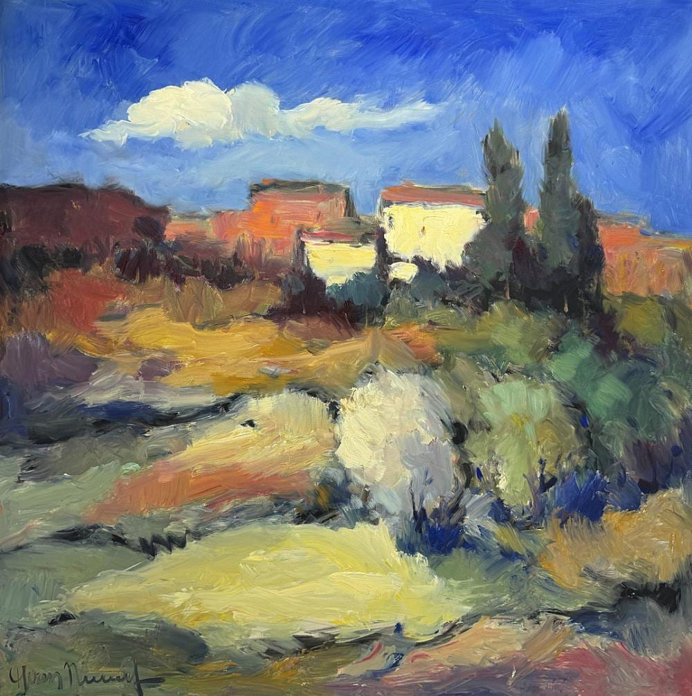 Hans Nowak comparable auction result: hans nowak 1922 1996 in der toscana in tuscany