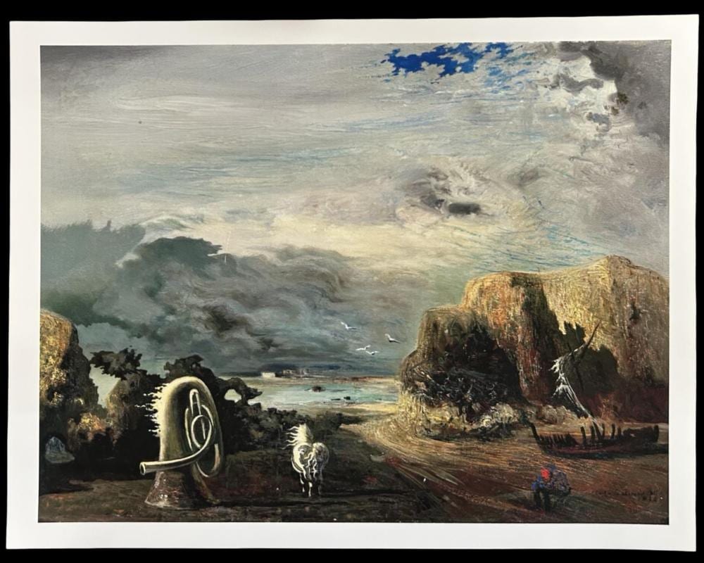 Salvador Dali Surrealist Lithograph sold by Monarch Auction and Estate Services, lot 1175 — auction record photograph