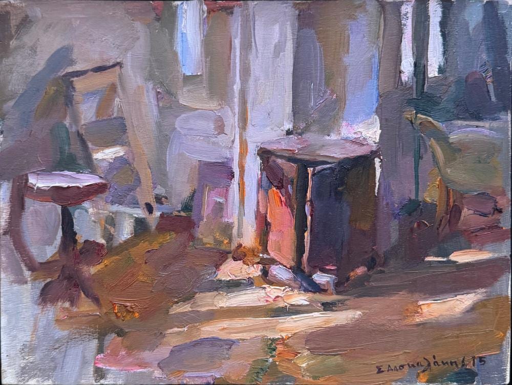 Stefanos Daskalakis comparable auction result: stephanos daskalakis greek born 1952 ar