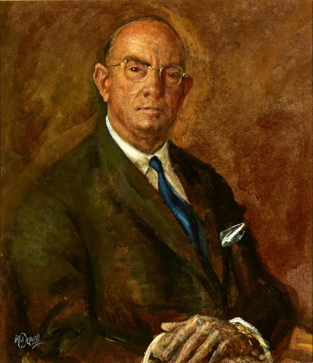 William Dobell comparable auction result: william dobell 1899 1970 portrait of sir leon trout c1959