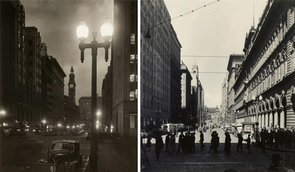 Max Dupain comparable auction result: max dupain 1911 1992 i martin place by night 1939 ii martin place
