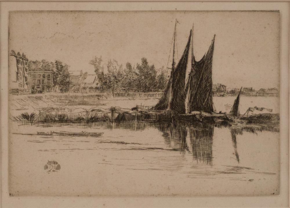 James Abbott McNeill Whistler comparable auction result: james abbott mcneill whistler 1834 1903 hurlingham etching