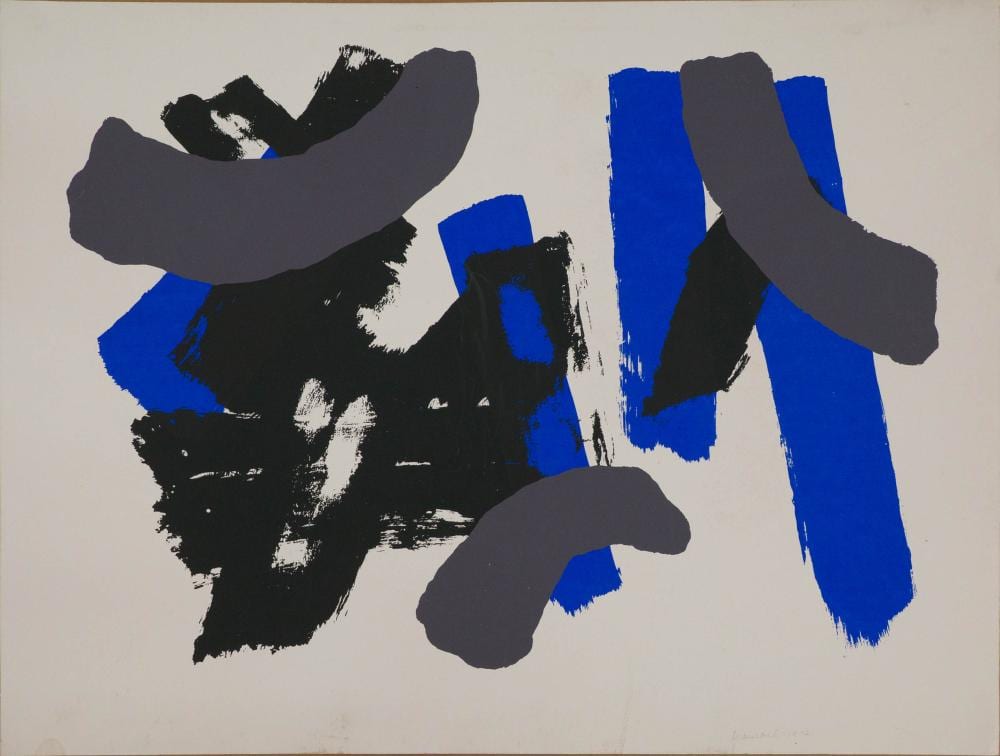 Martha Diamond comparable auction result: martha diamond american 1944 2023 modern abstract lithograph