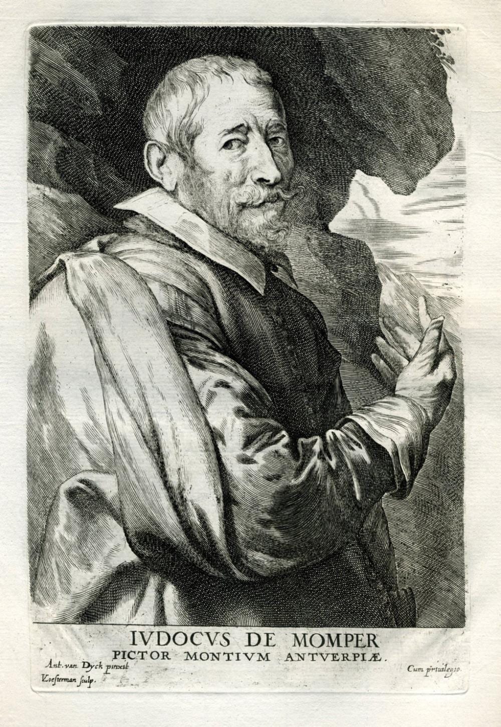 Anton van Dyck comparable auction result: lucas vorsterman iudocus de momper after anton van dyck