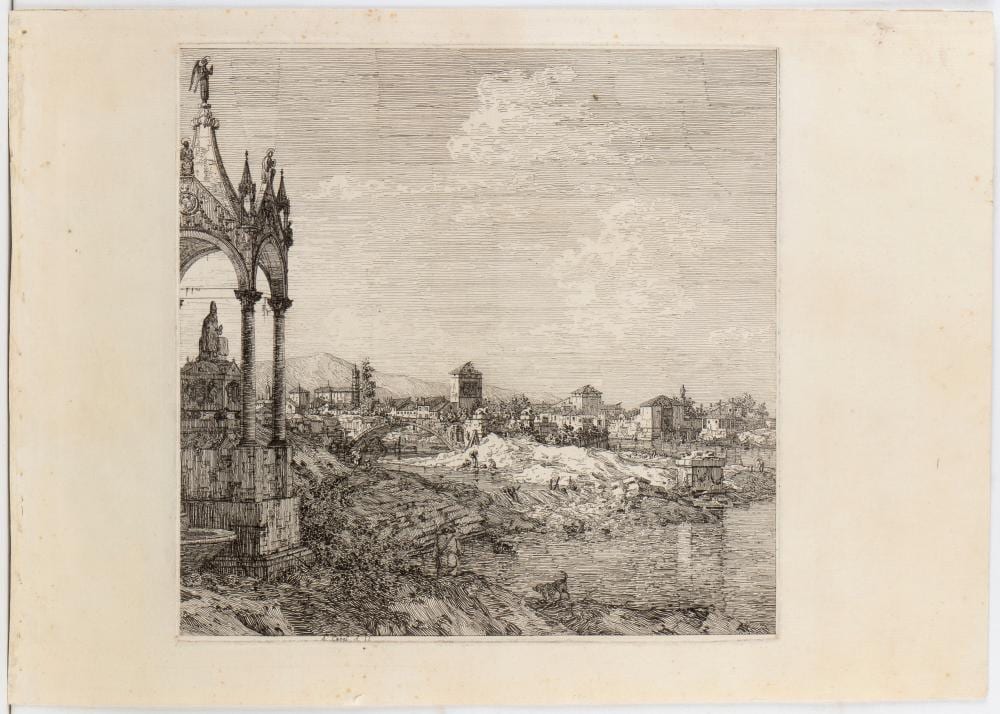 Giovanni Antonio Canal comparable auction result: giovanni antonio canal detto il canaletto the bishop s tomb