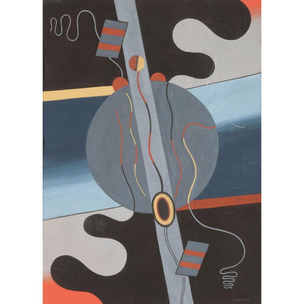 georges valmier 1885 1937 composition vers 1932 · HVMC - Hôtel des Ventes de Monte-Carlo · 2026-04-30 Georges Valmier comparable auction result: georges valmier 1885 1937 composition vers 1932
