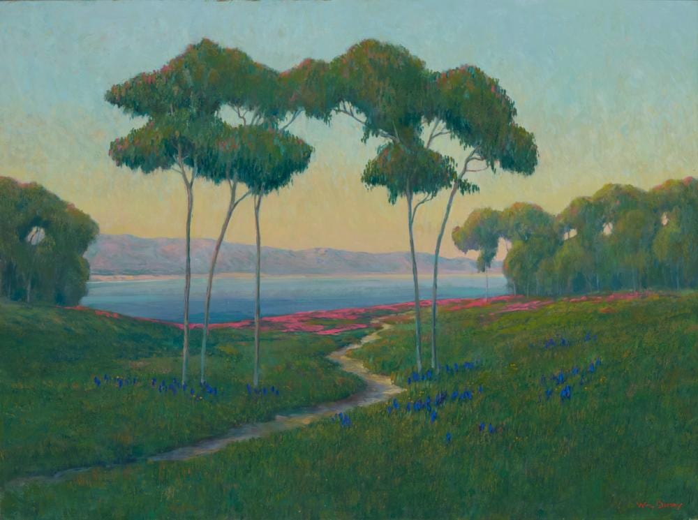 William Ballantine Dorsey comparable auction result: william dorsey 1942 2019 path through a seaside landscape
