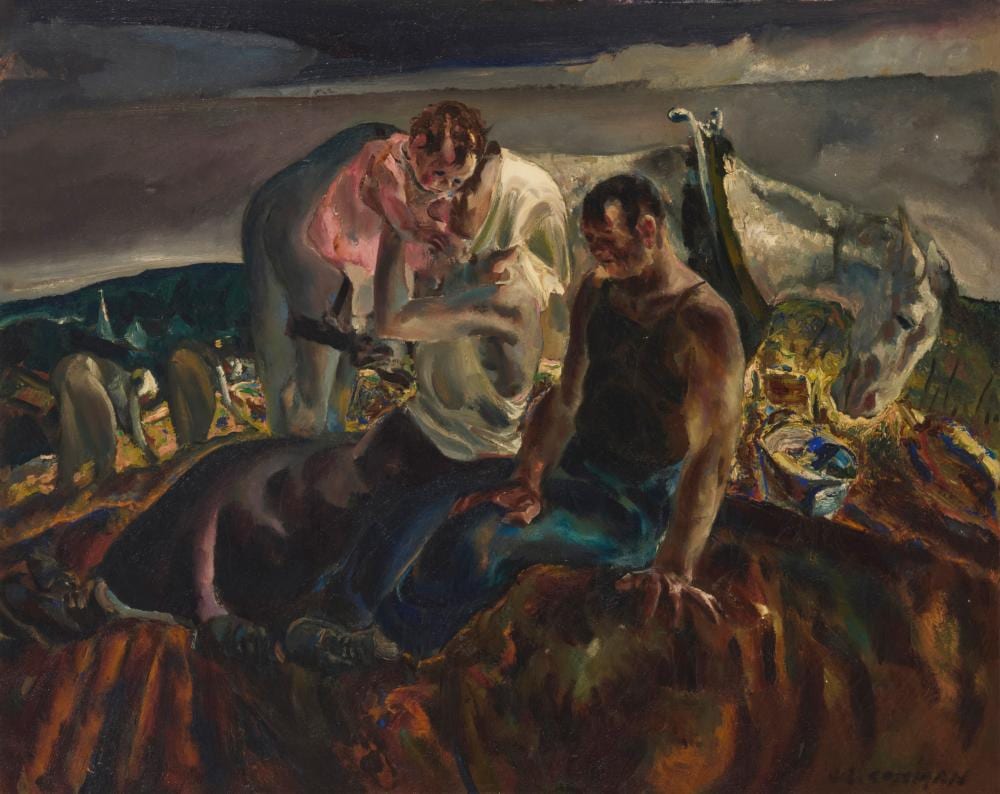john edward costigan 1888 1972 workers in the field · John Moran Auctioneers · 2026-05-05 John Edward Costigan comparable auction result: john edward costigan 1888 1972 workers in the field