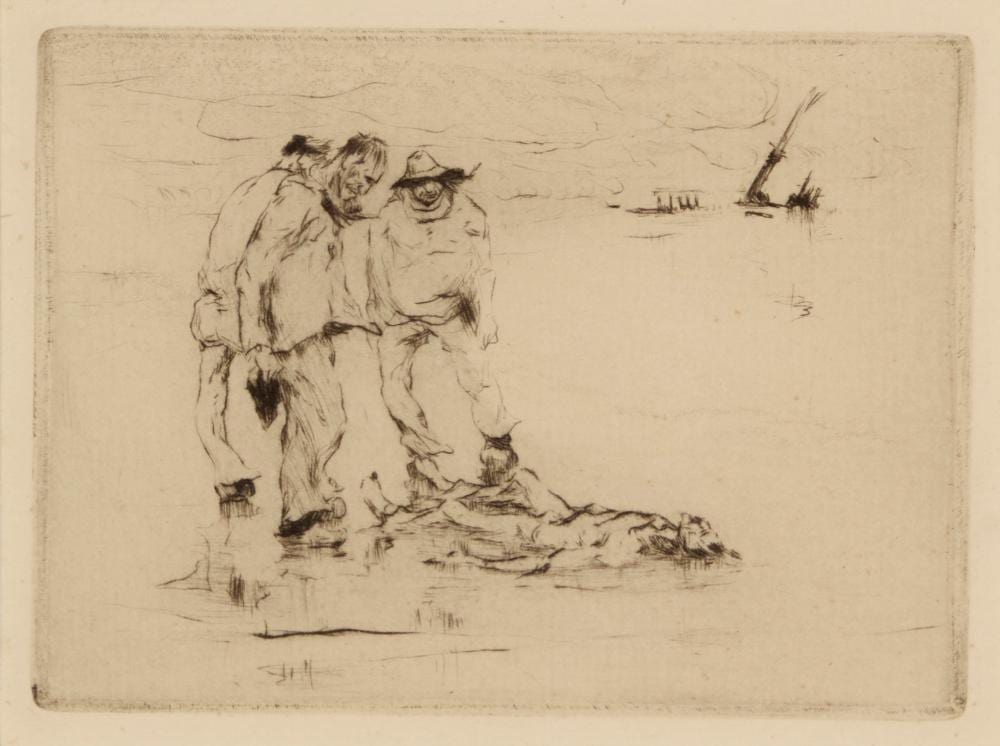 armin carl hansen 1886 1957 on the shining sand 1933 · John Moran Auctioneers · 2026-05-05 Armin (1886) Hansen comparable auction result: armin carl hansen 1886 1957 on the shining sand 1933
