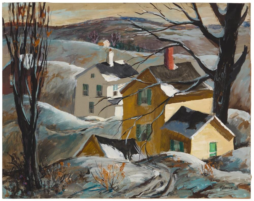 henry gasser 1909 1981 country hills · John Moran Auctioneers · 2026-05-05 Henry Martin Gasser comparable auction result: henry gasser 1909 1981 country hills