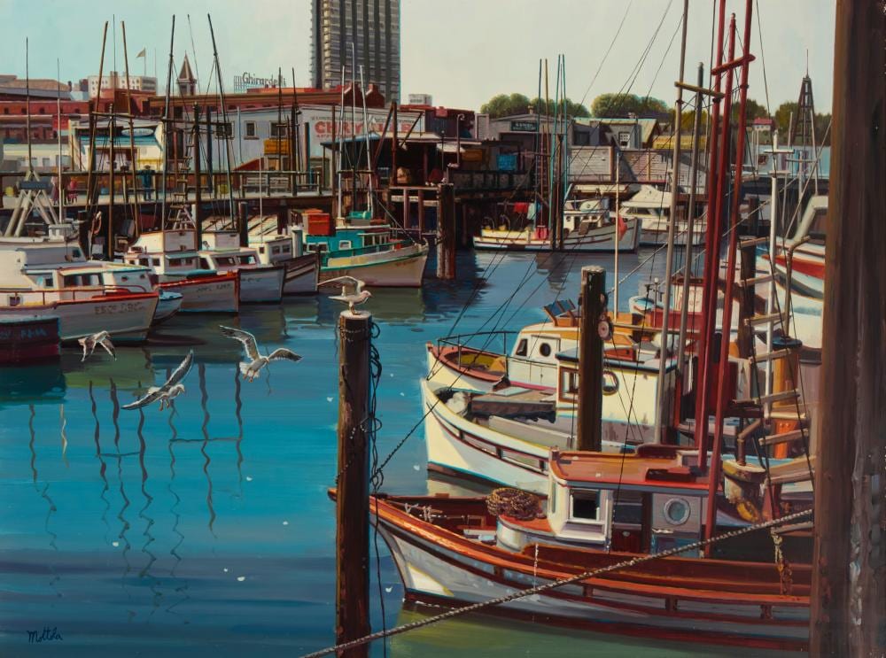 filastro mottola 1915 2008 fisherman s wharf san francisco · John Moran Auctioneers · 2026-05-05 Filastro Mottola comparable auction result: filastro mottola 1915 2008 fisherman s wharf san francisco