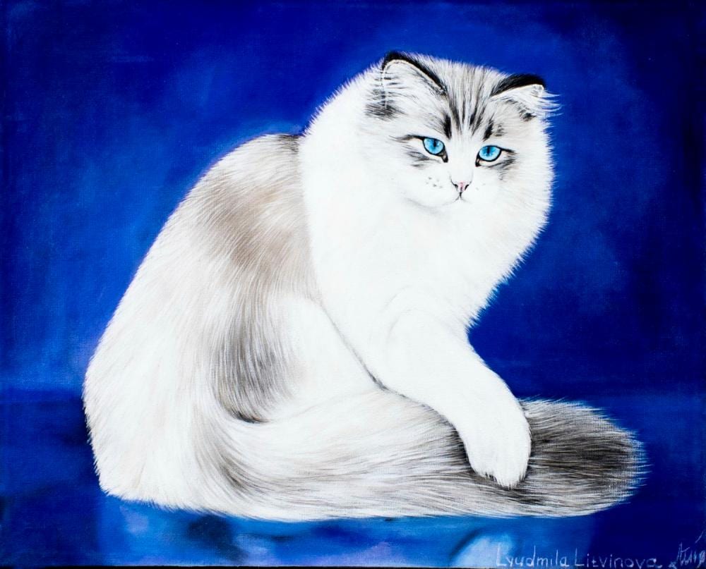 Lyudmila Litvinova comparable auction result: lyudmila litvinova russia b 1991 acrylic painting