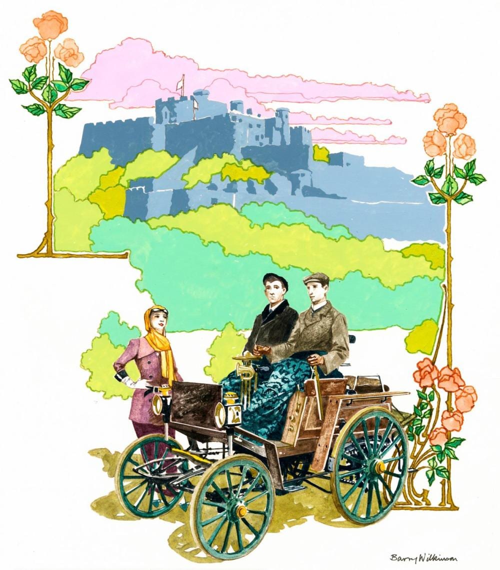 Barry Wilkinson comparable auction result: barry wilkinson uk 1923 2007 gouache painting