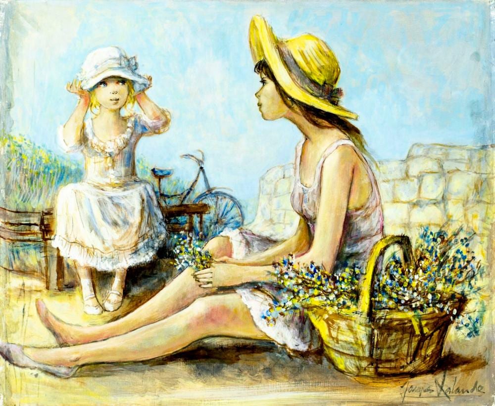 Jacques Lalande comparable auction result: jacques lalande french 1921 2003 oil painting