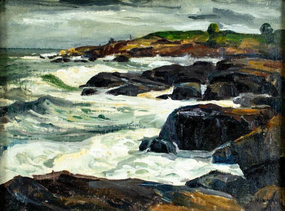 Joseph Newman comparable auction result: joseph newman ny 1890 1979 oil painting
