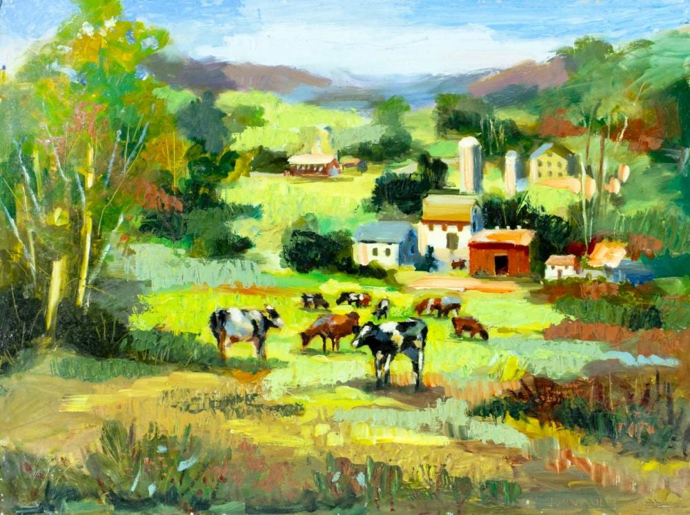 John Reilly comparable auction result: john reilly ny nj 1942 2021 oil painting