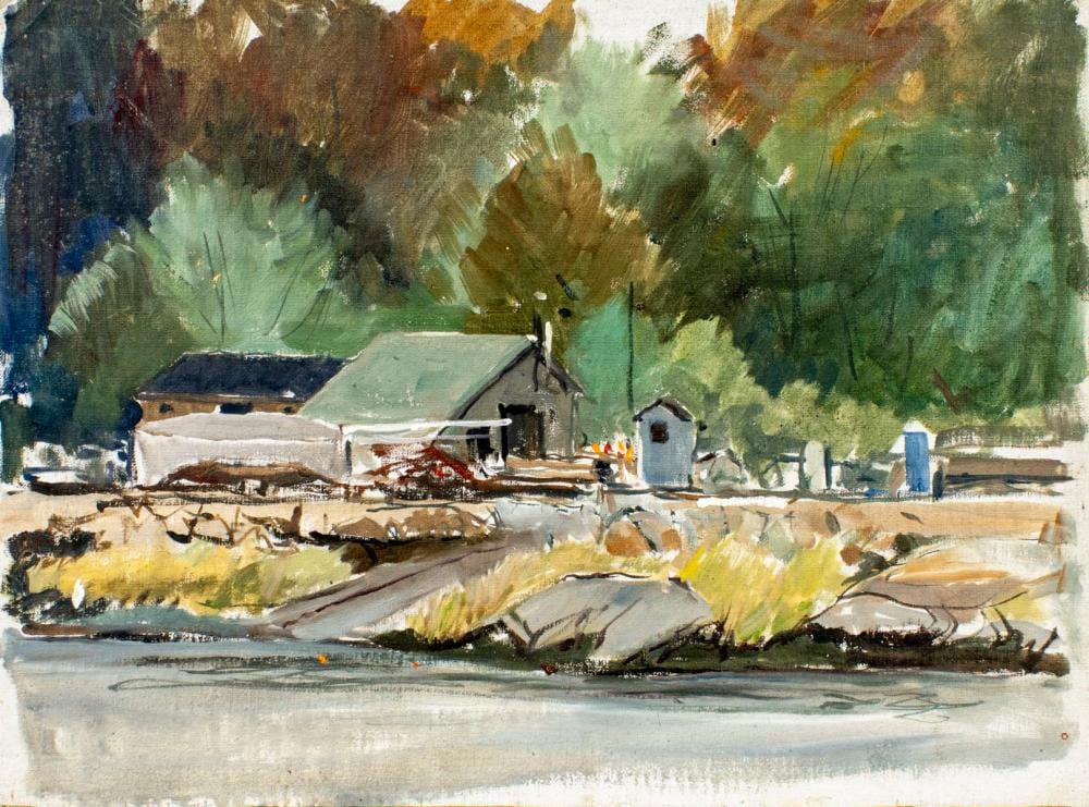 Tore Asplund comparable auction result: tore asplund il ny 1903 1978 oil painting