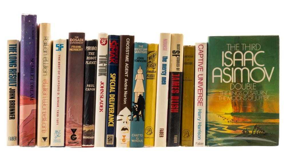Gladys Wilkins Murphy comparable auction result: herbert frank the dosadi experiment first edition 1977 and 15 others science fiction 16