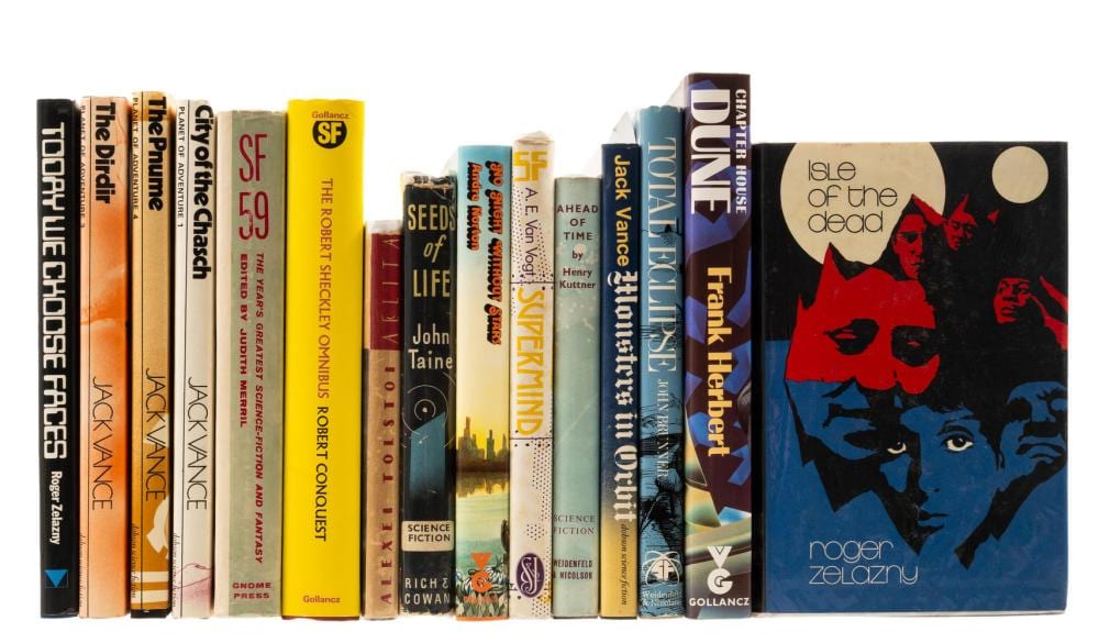 Gladys Wilkins Murphy comparable auction result: herbert frank chapter house dune first edition 1985 and 14 others science fiction 15