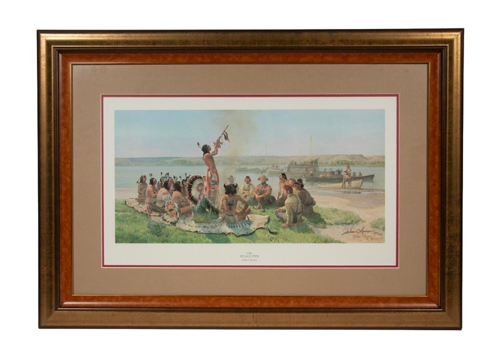 John Ford Clymer comparable auction result: john ford clymer wy can 1907 1989