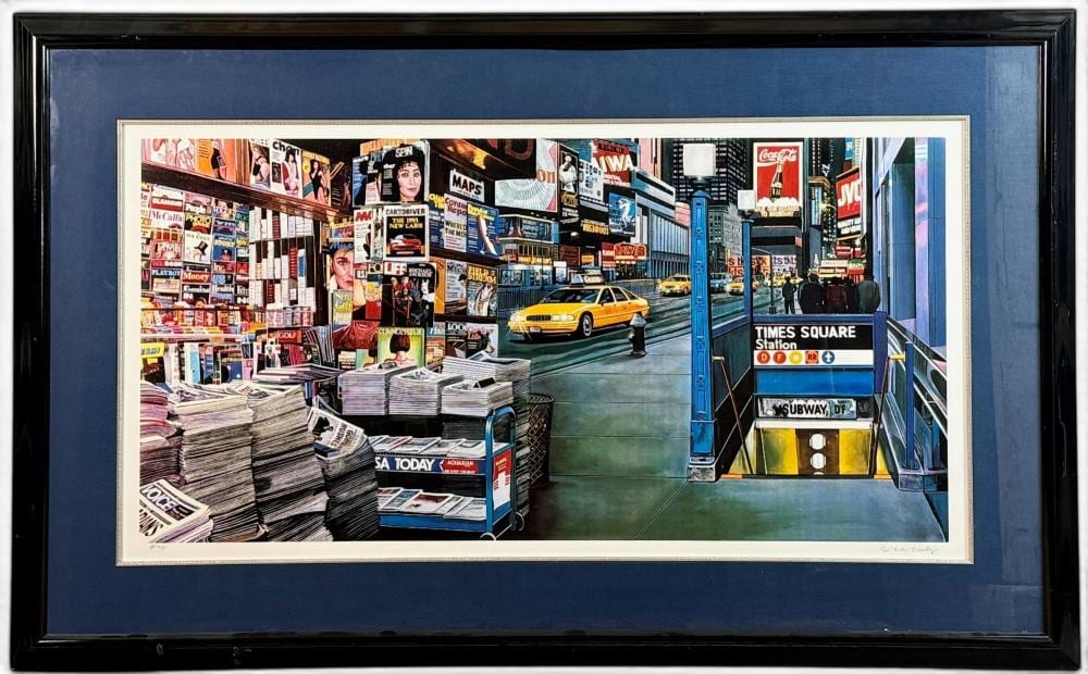 Ken Keeley comparable auction result: ken keeley american b 1934