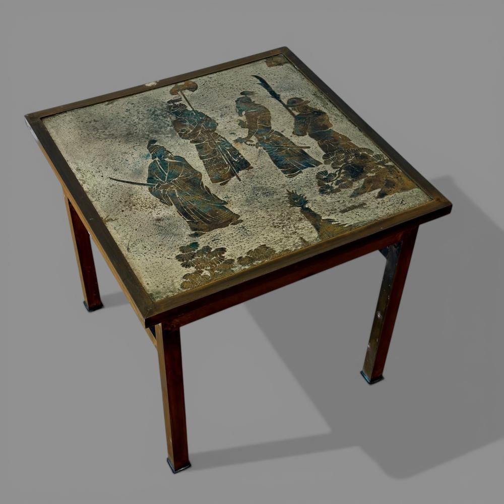 Kelvin LaVerne comparable auction result: philip and kelvin laverne kuan su side table
