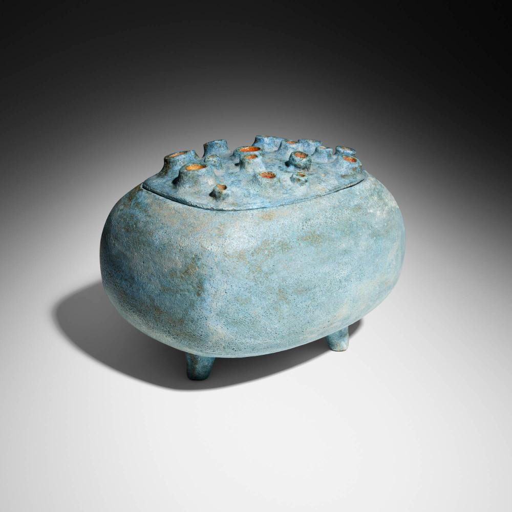 Andre Aleth Masson comparable auction result: andre aleth masson covered footed vessel