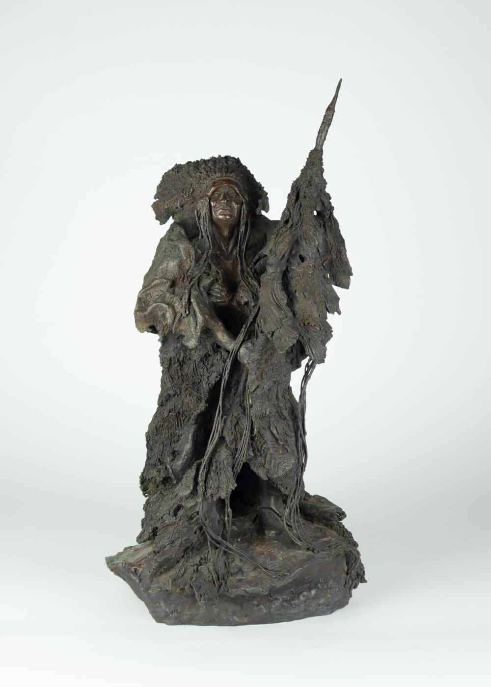 Buck McCain comparable auction result: buck mccain american b 1943 the buffalo robe