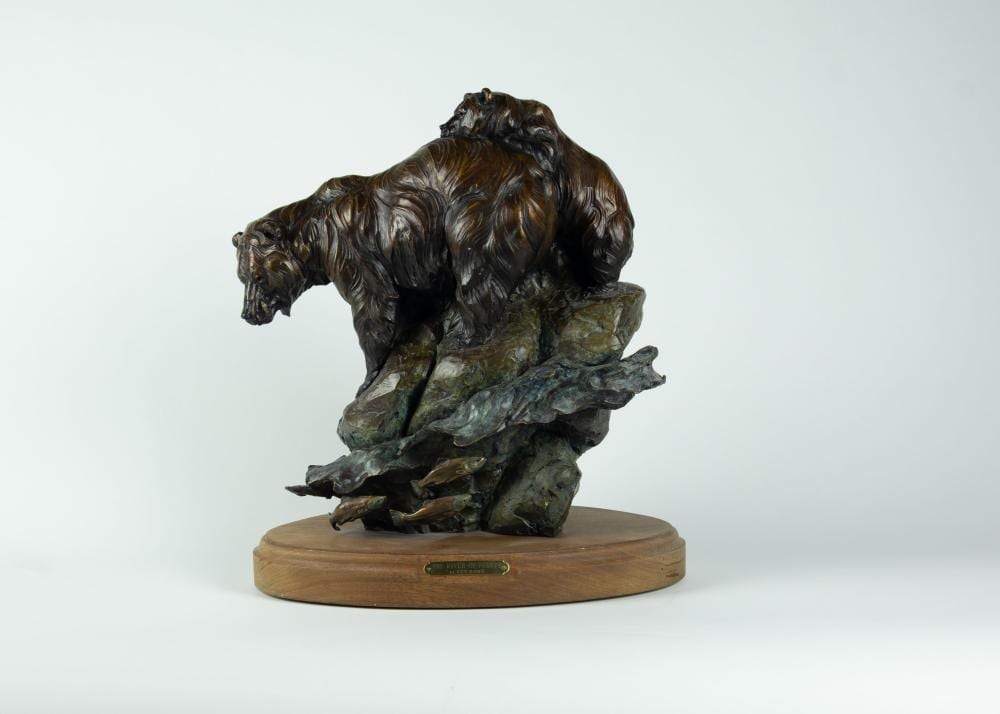 Ken Rowe comparable auction result: ken rowe b 1954 the river of plenty 2005