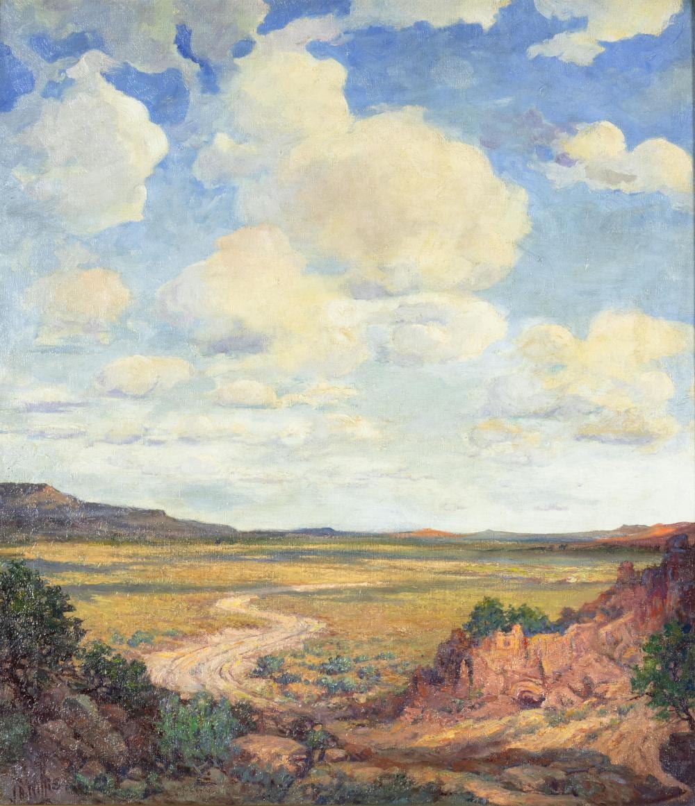 Joseph Roy Willis comparable auction result: joseph roy willis 1876 1960 southwest landscape