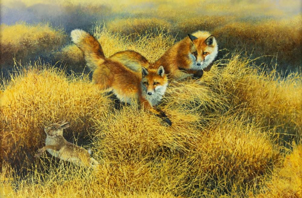Bonnie Marris comparable auction result: bonnie marris michigan b 1951 outfoxed
