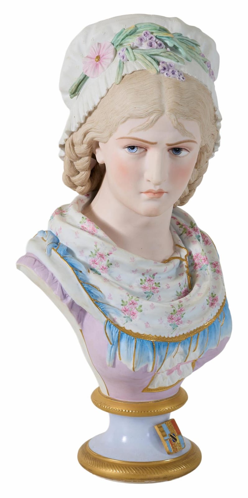 Paul (1830) Duboy comparable auction result: paul duboy french 1830 1887 parian bust 1873 h 21 in w 11 1 4 in d 8 in