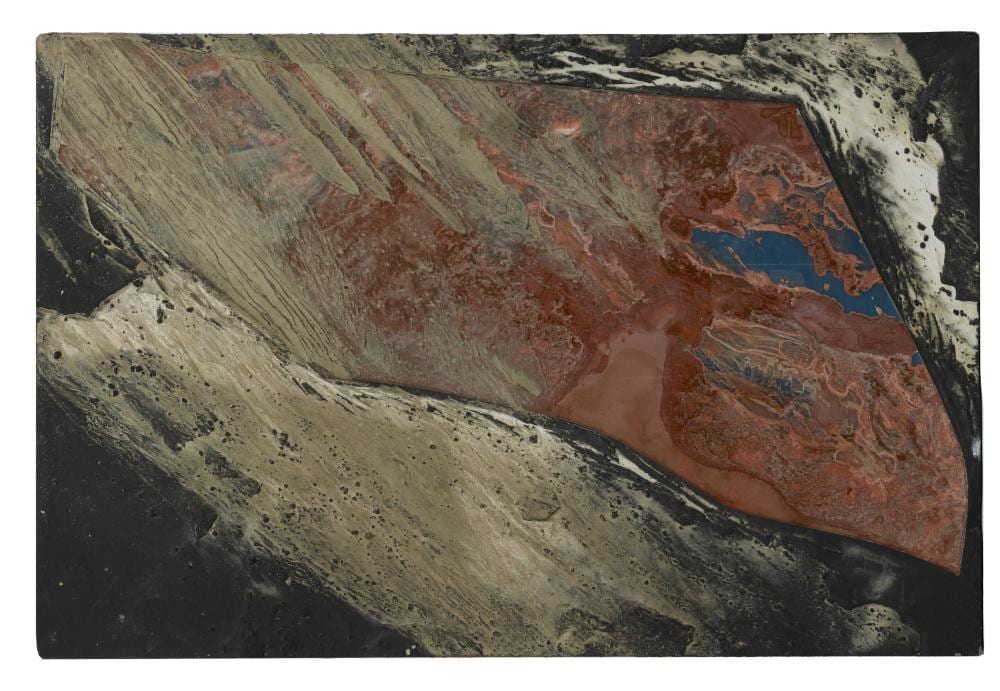Laddie John Dill comparable auction result: laddie john dill american california b 1943 untitled abstract 1977 1979 h 32 in w 38 in