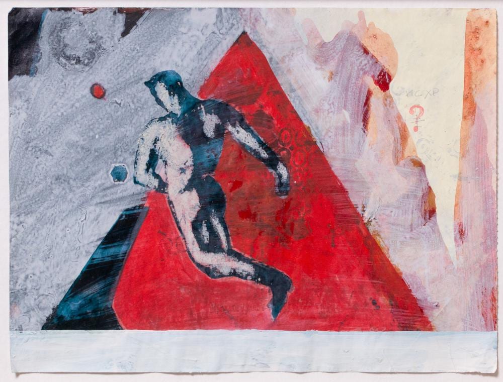 Walter Dahn comparable auction result: walter dahn haralampi g oroschakoff