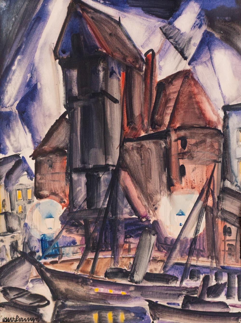Otto Lange comparable auction result: otto lange 1879 dresden 1944