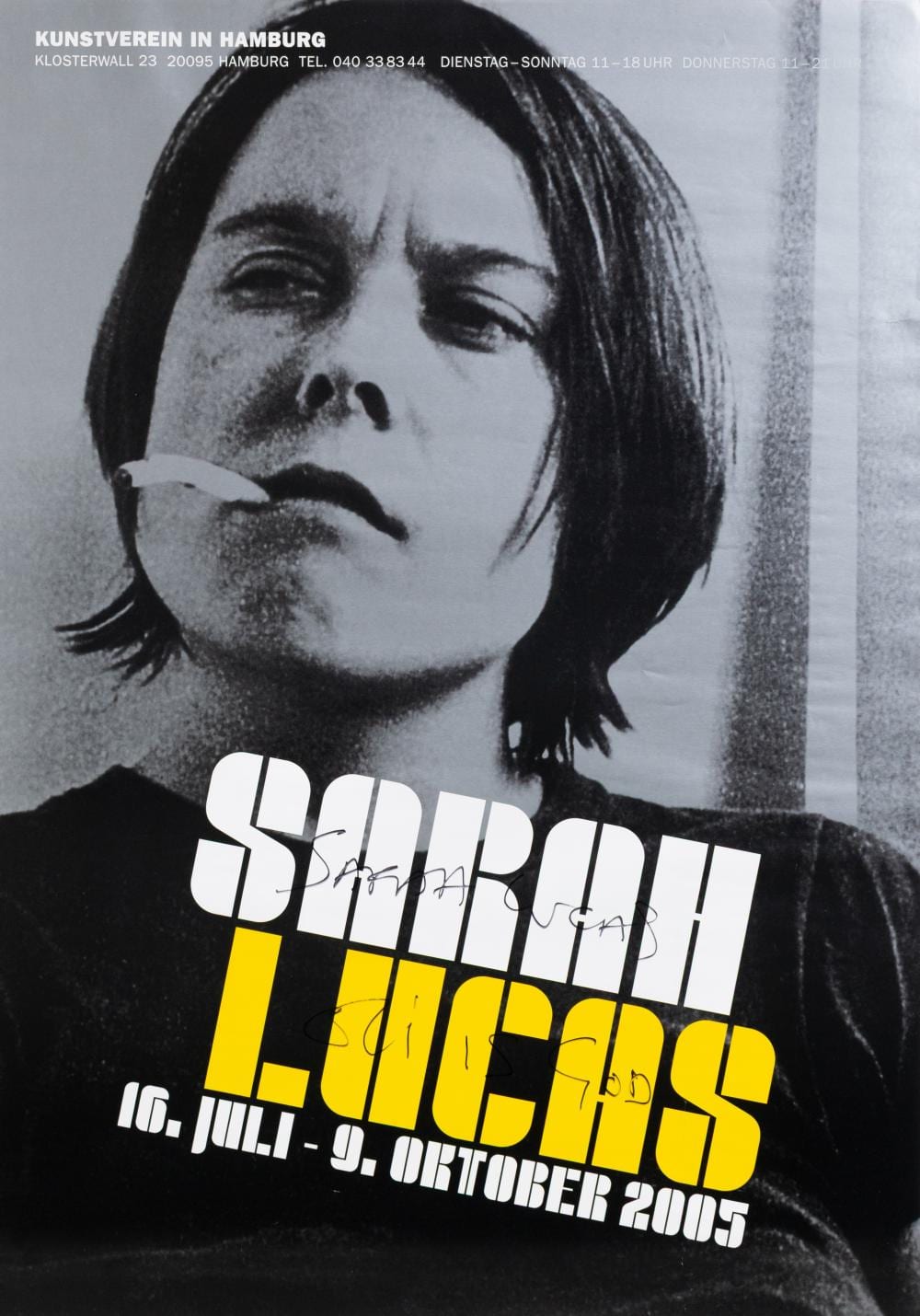 Sarah Lucas comparable auction result: sarah lucas 1962 london lebt in london