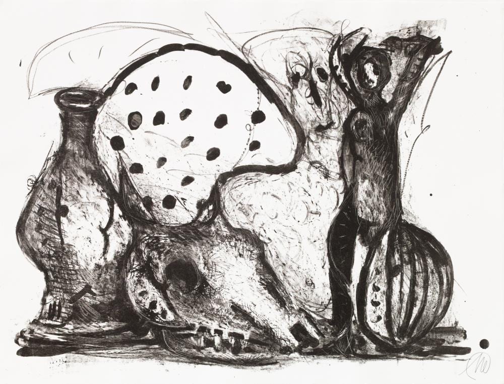 Markus Lüpertz comparable auction result: markus l pertz 1941 reichenberg lebt in berlin