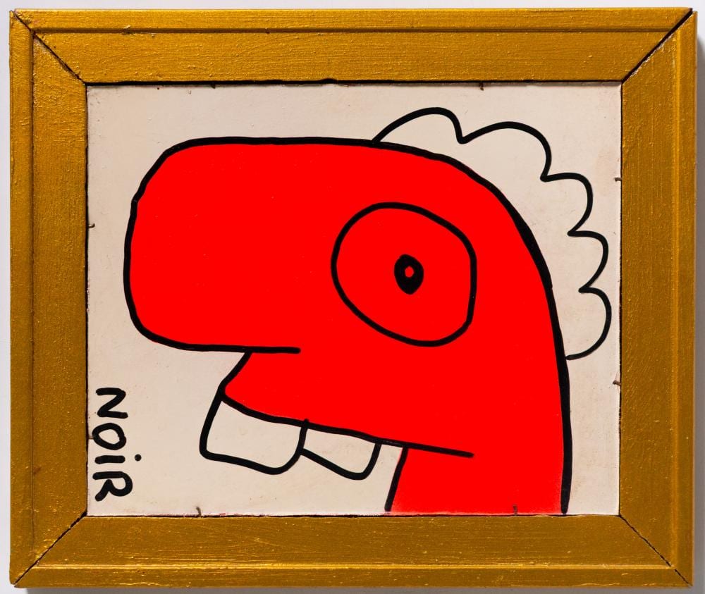 Thierry Noir comparable auction result: thierry noir 1958 lyon lebt in berlin