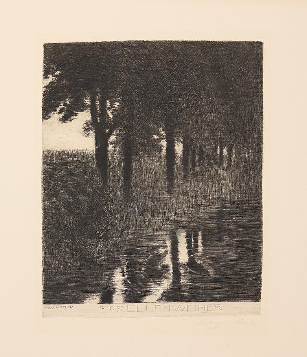 franz von stuck tettenweis 1863 1928 munich · Widder Auctions · 2026-05-28 Franz von Stuck comparable auction result: franz von stuck tettenweis 1863 1928 munich
