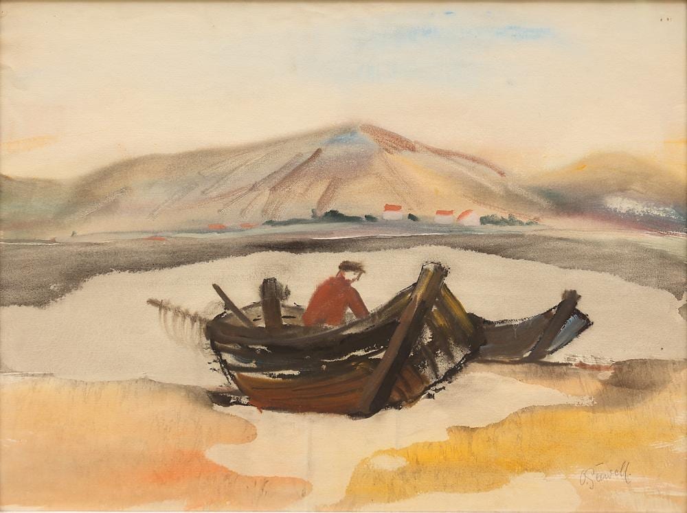 Oskar Gawell comparable auction result: oskar gawell chawlodno 1888 1955 vienna