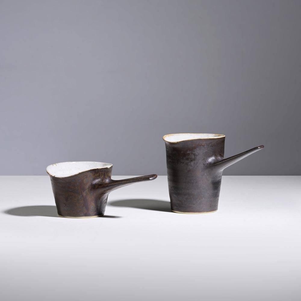 Lucie Rie comparable auction result: lucie rie 1902 1995 hans coper 1920 1981 deux verseuses